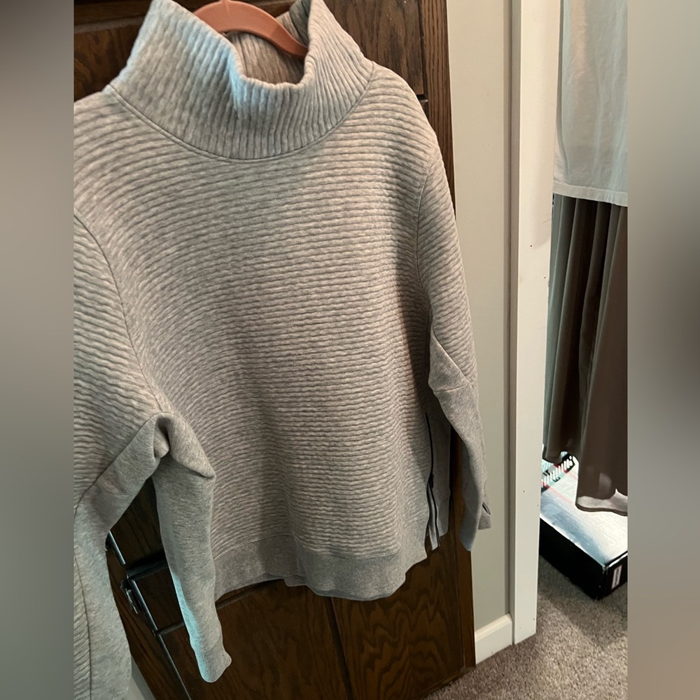 All in motion funnel neck tunic sweatshirt
